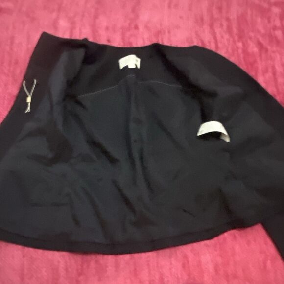 NEW Hugo Boss Jasyma Blazer Navy Blue Striped Size 2 - Picture 7 of 13